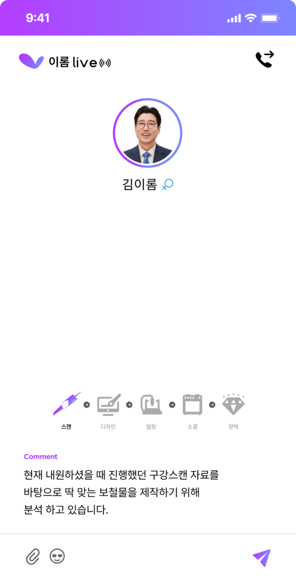 EROM Live 應用程式畫面範例